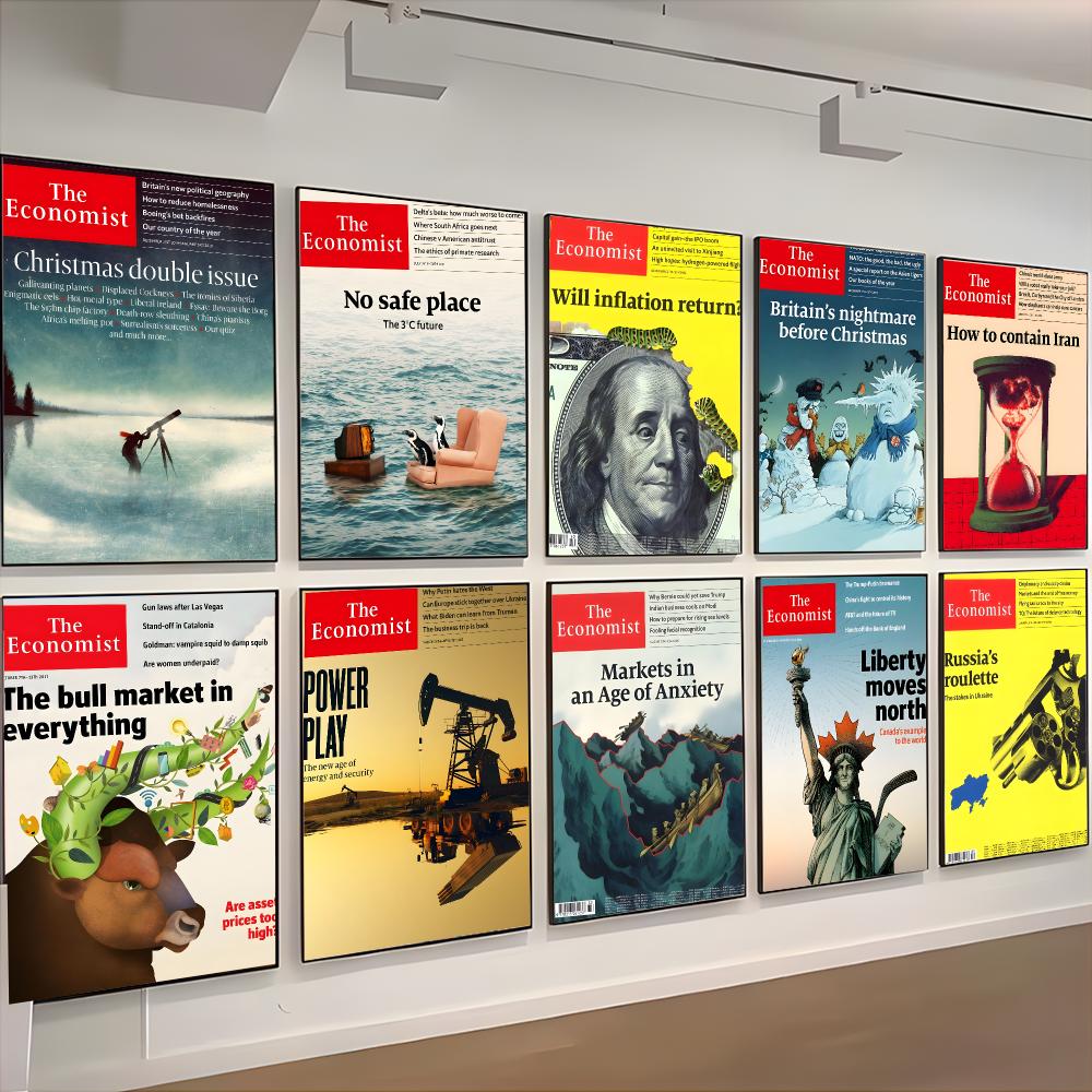 Home Decor Magazine - Affiche du magazine Finance T-The Economist,