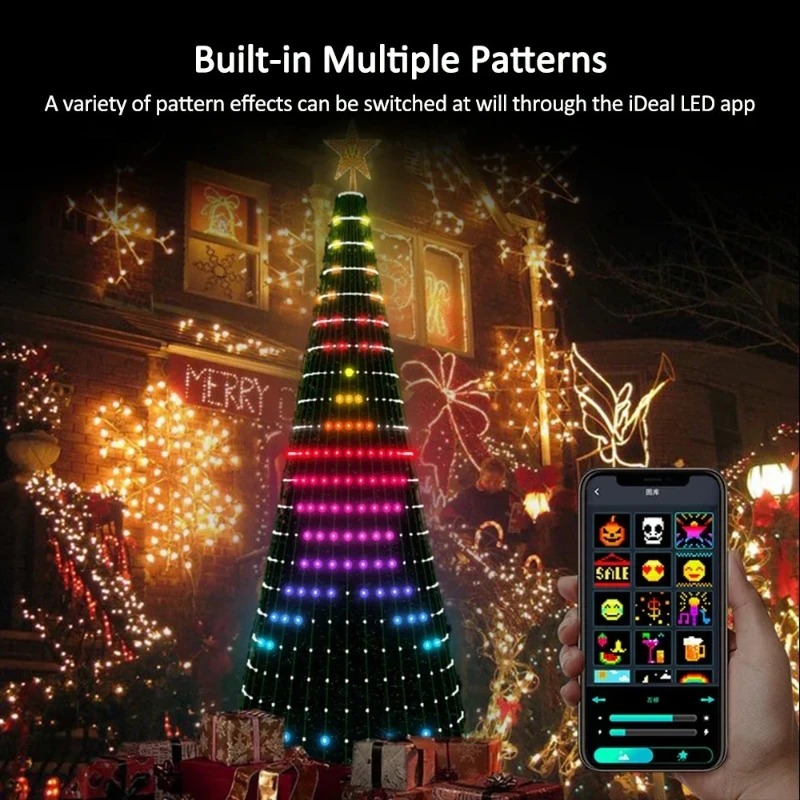 Home Decor Free App - Guirlandes lumineuses LED RGB en forme