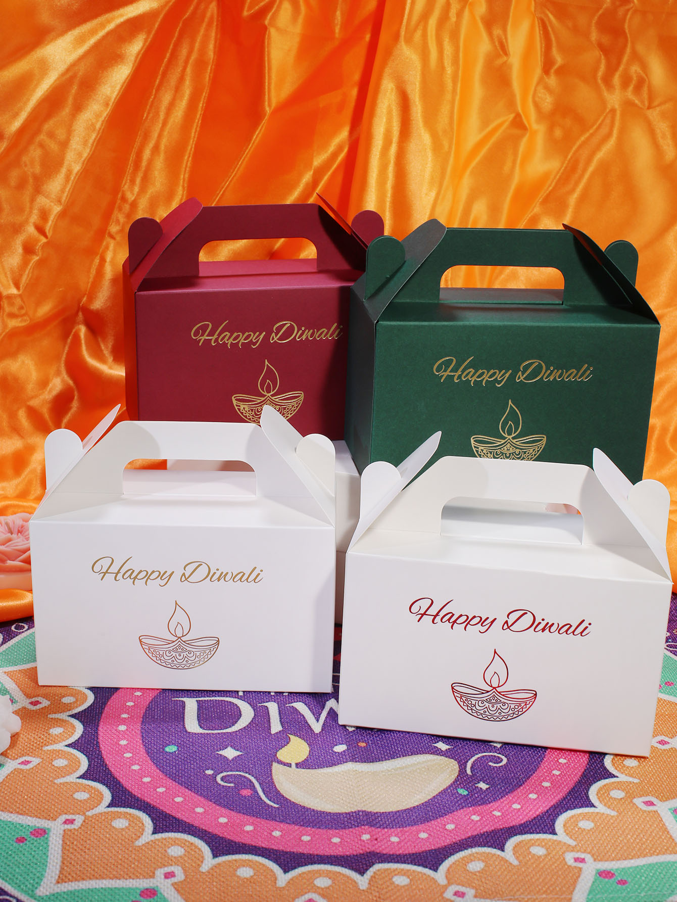 Home Decor Indonesia - Boîte cadeau pour fête de Diwali,