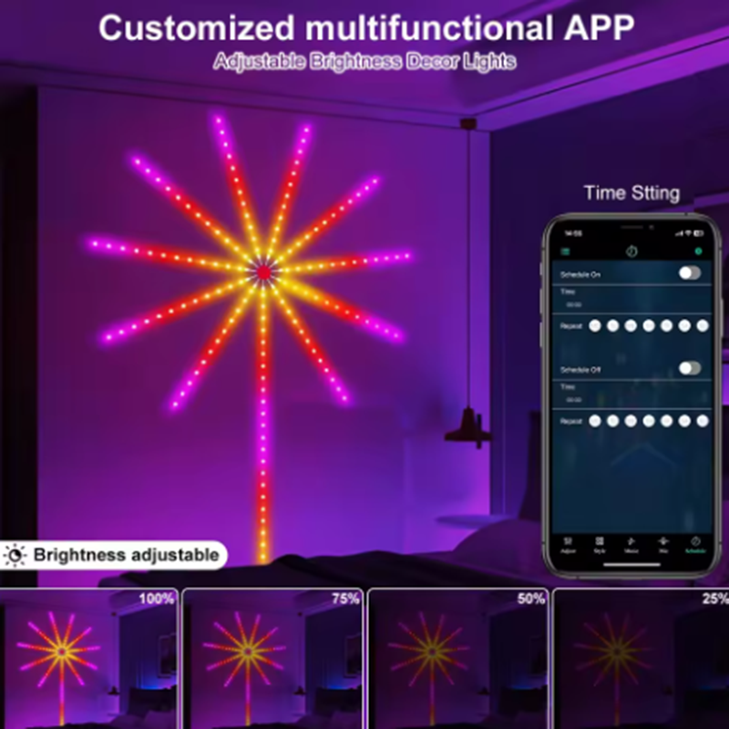 Home Decor Free App - NOUVEAU Ruban LED Néon RGBIC DC5V