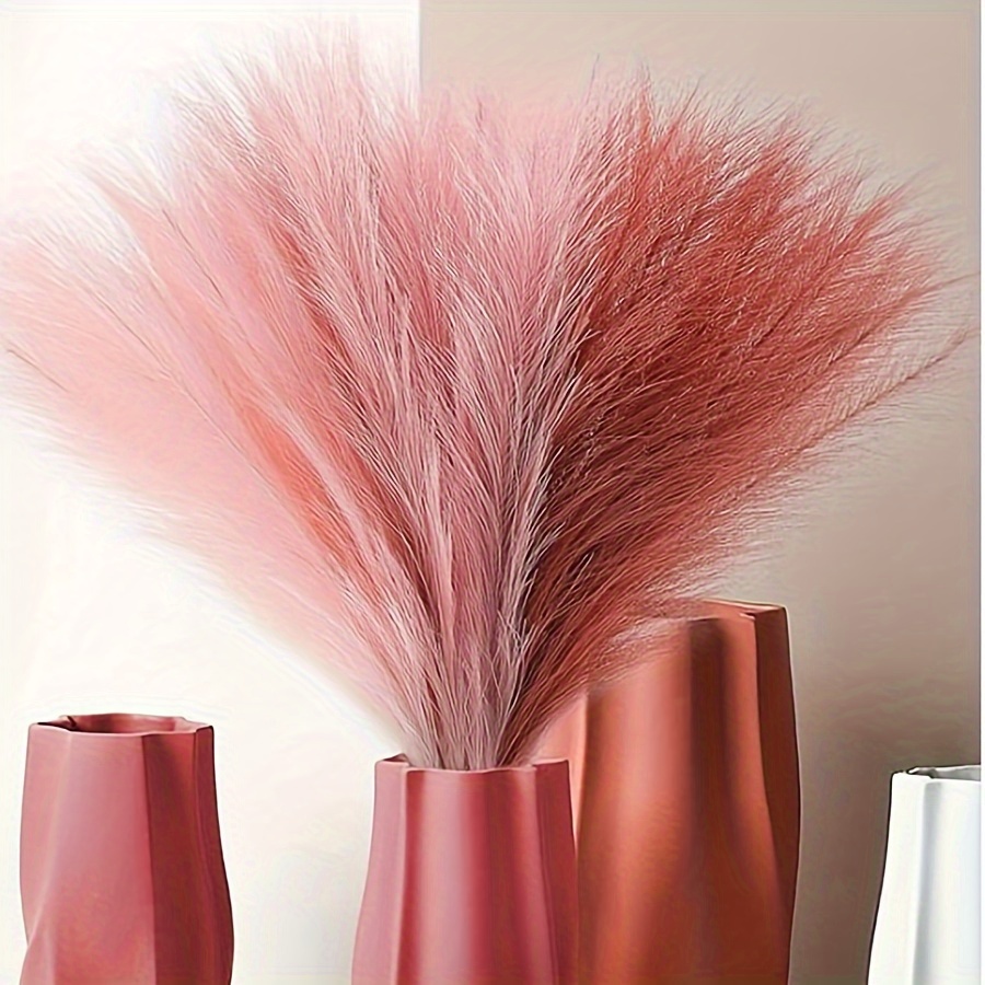 Pampas Grass Decor - Plume de pampa artificielle colorée, roseau