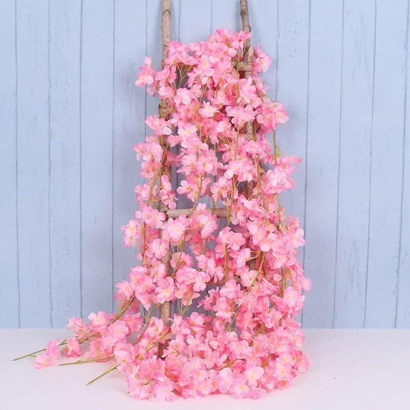 Fleur de cerisier artificielle - Rattan Plant Basket avis et prix