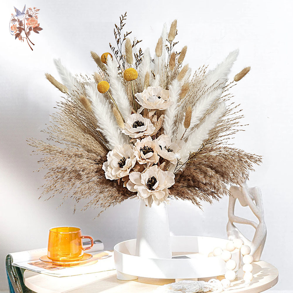 Bouquet de fleurs artificielle - Pampas Grass Decor avis et prix