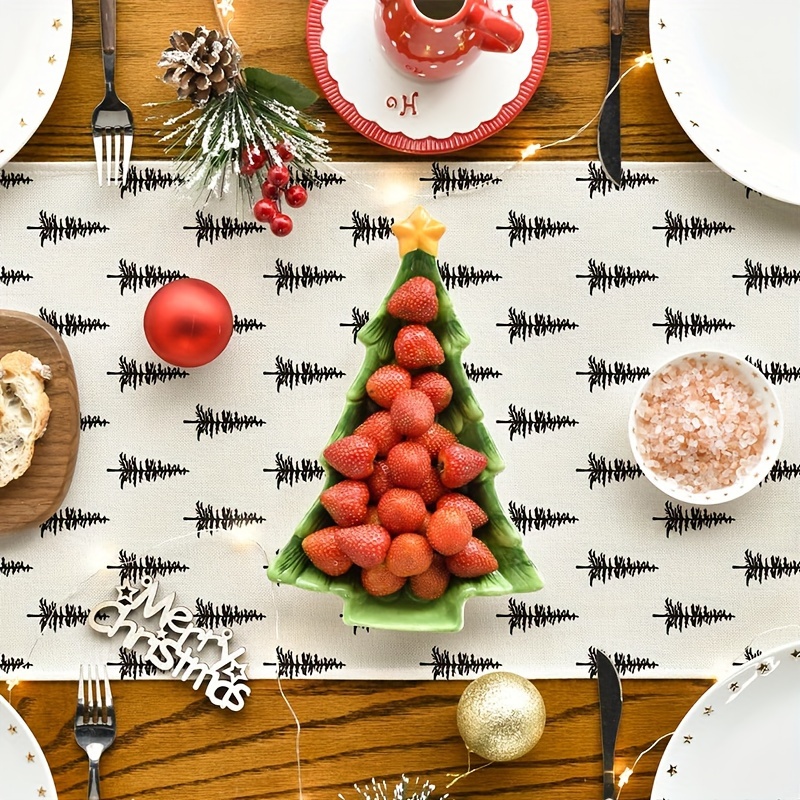 Chemin de Table Simple pour ar - Linen Table Runner avis et prix