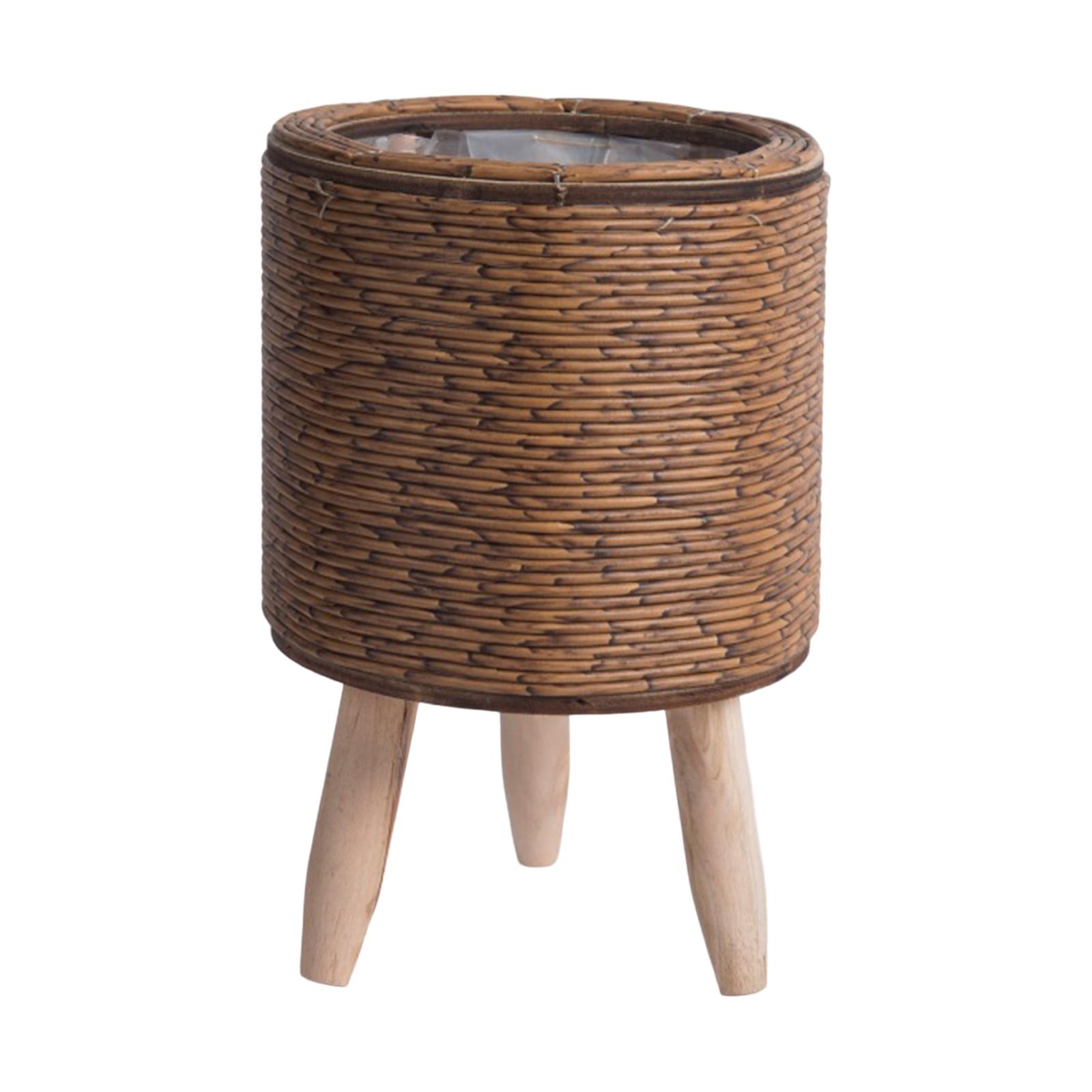 2x Paniers tissés sur pieds po - Rattan Plant Basket avis et prix