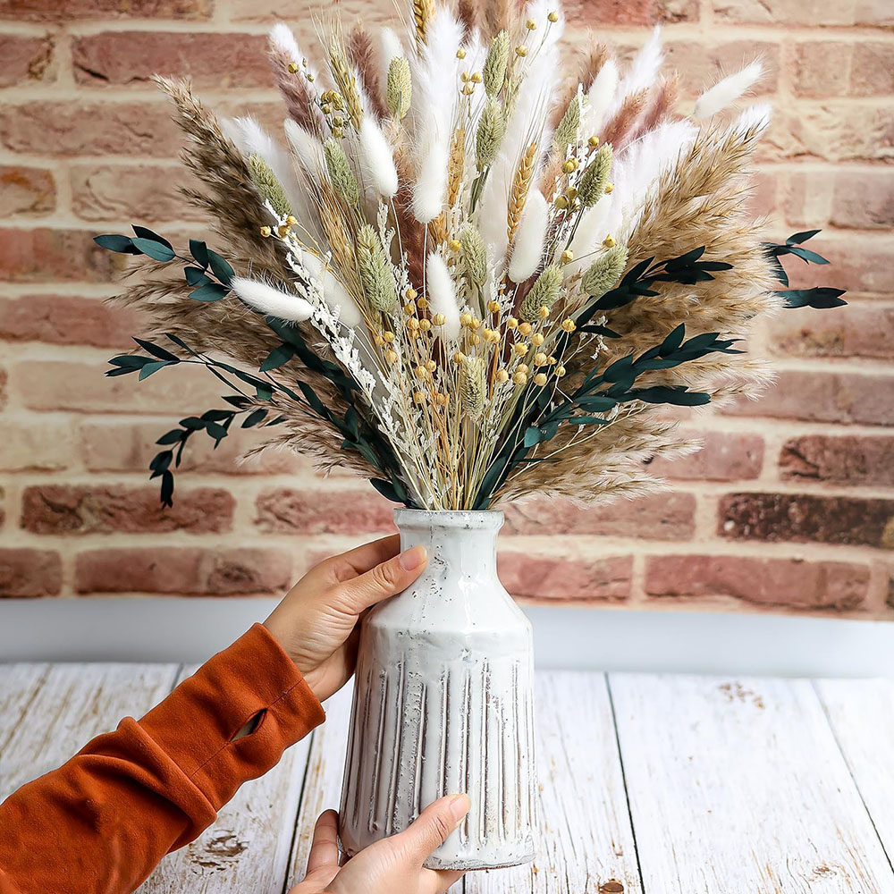 Bouquet d'herbe de Pampa séché - Pampas Grass Decor avis et prix
