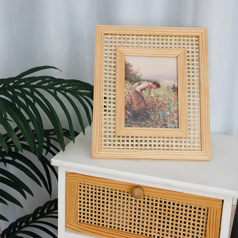 Cadre Photo Nordique en Bois M - Bamboo Photo Frame avis et prix
