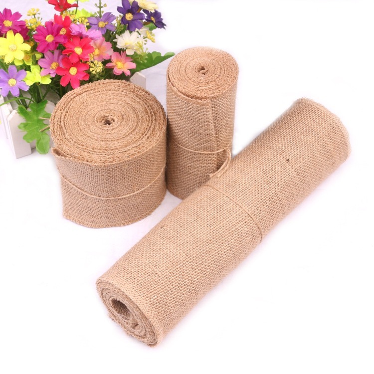 Ruban en toile de jute naturel - Linen Table Runner avis et prix
