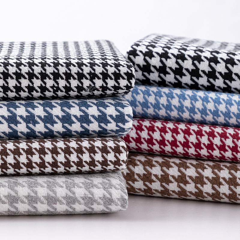 Tissus pied-de-poule de haute  - Linen Table Runner avis et prix