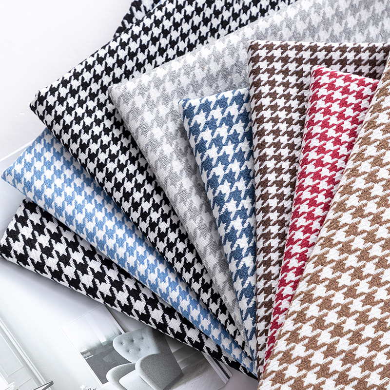 Tissus pied-de-poule de haute  - Linen Table Runner avis et prix