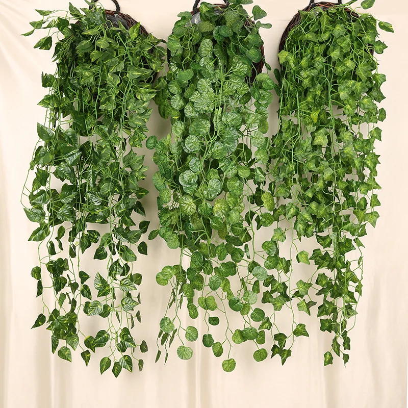 Mur de Radis Vert Artificiel e - Rattan Plant Basket avis et prix